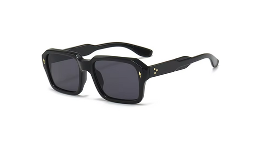 Black Square Vintage Sunglasses